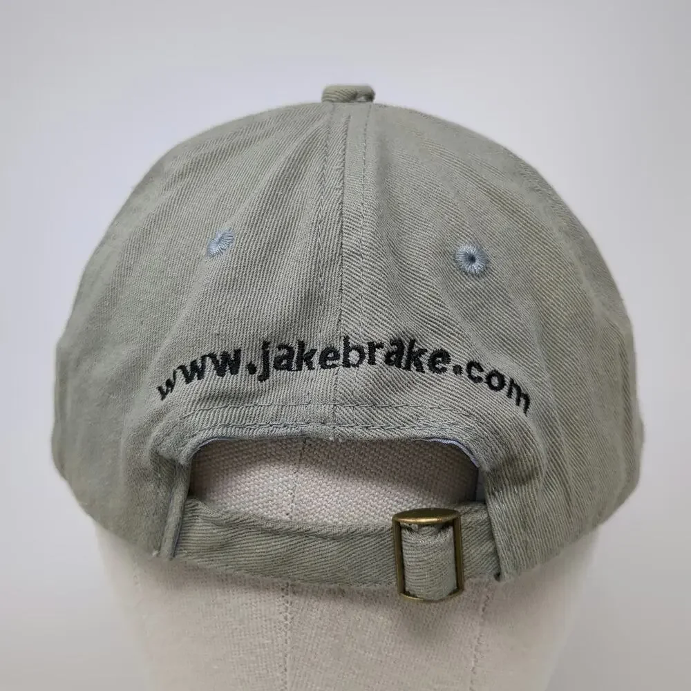 Fersten Worldwide Jake Brake Baseball Cap Green One Size Slideback Trucking Hat